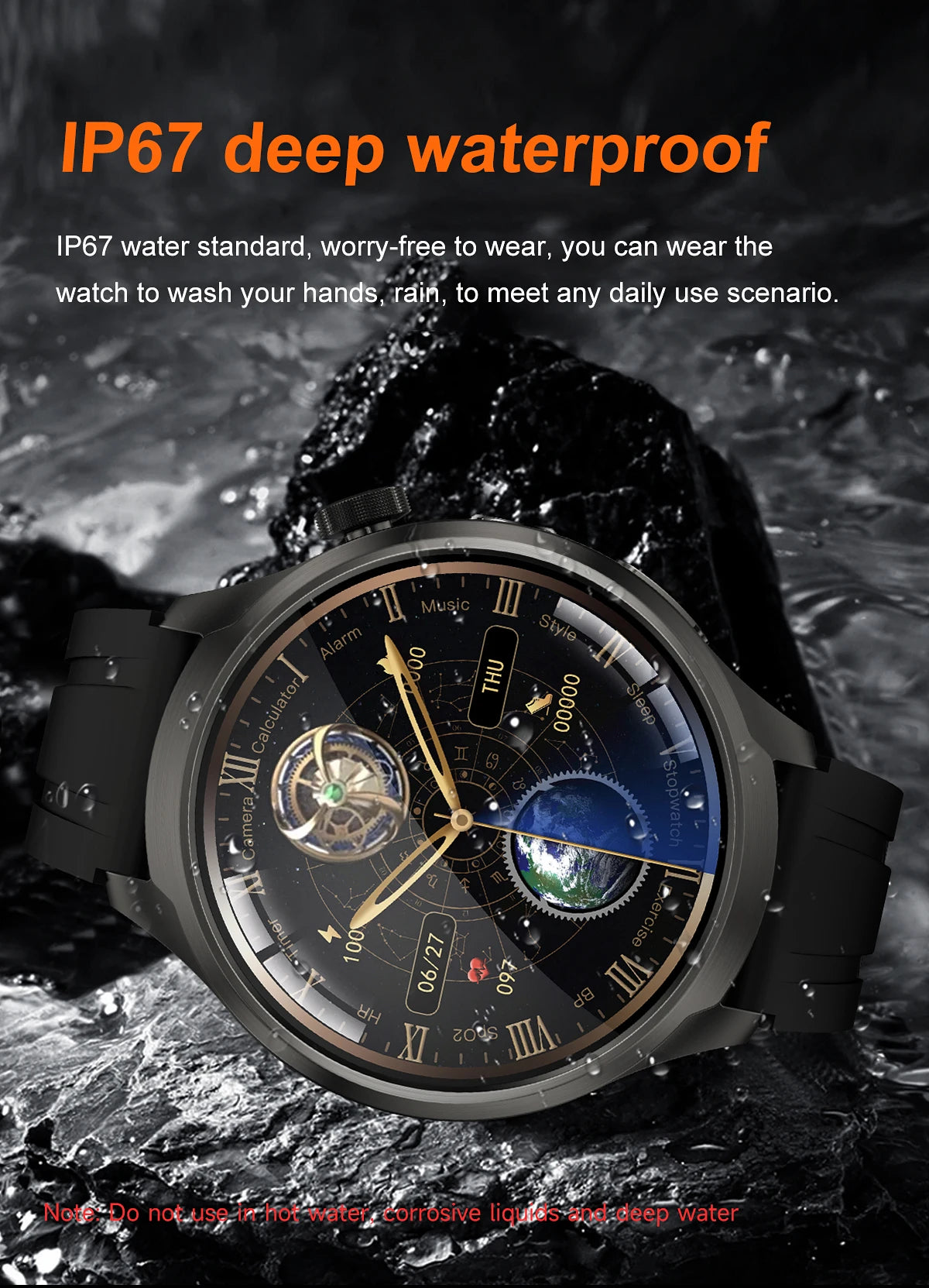 New Bluetooth Call Smart Watch Men Sports