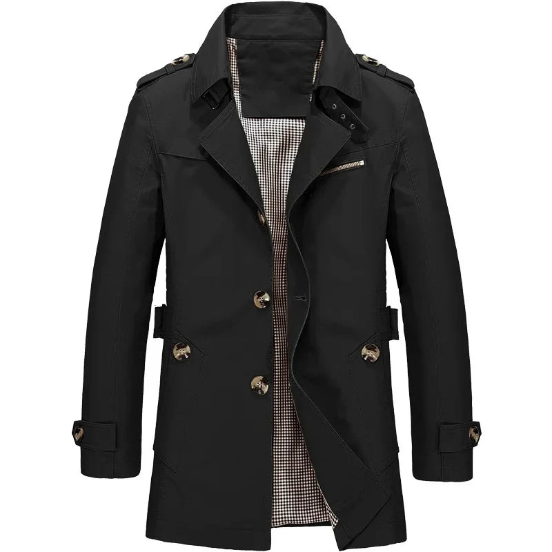 Men's  Long Jackets  2024 Spring Fashion