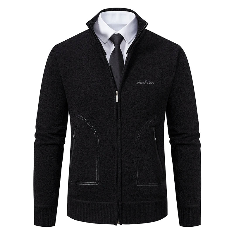 Men's Sweater Coat Jacket Busines