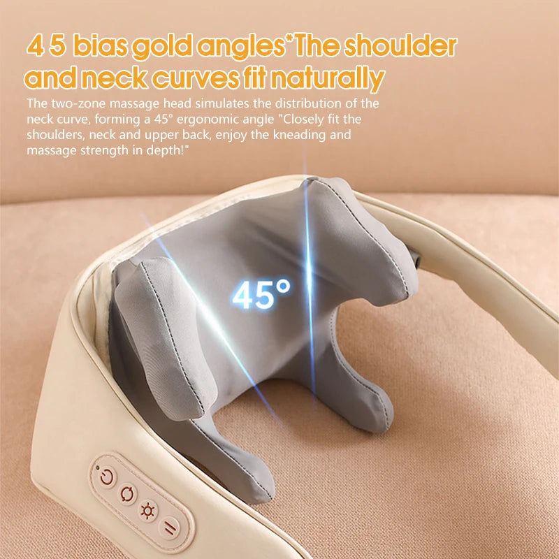 Comfortable electric massage device body