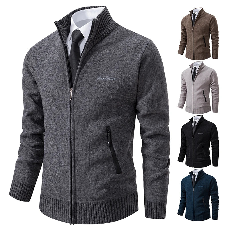 Men's Sweater Coat Jacket Busines