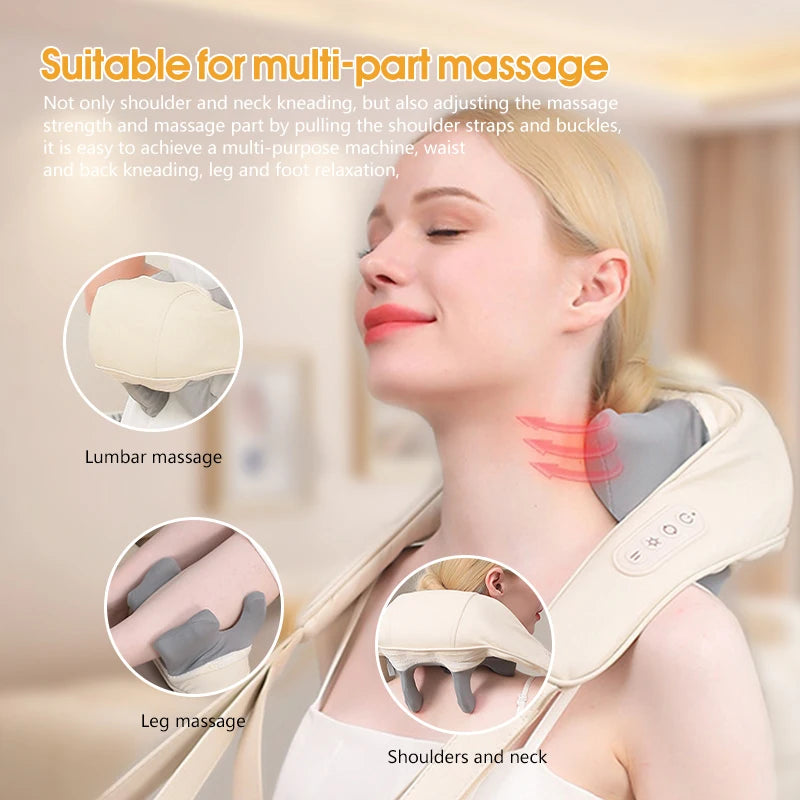 Comfortable electric massage device body